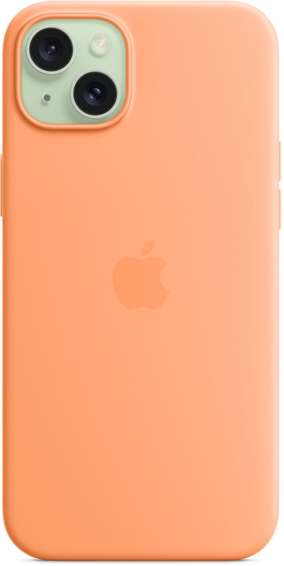Чехол Apple для iPhone 15 Plus MagSafe, «свежая папайя»