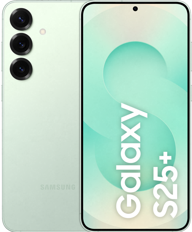 Смартфон Samsung Galaxy S25+ 12 ГБ/512 ГБ, Мятный