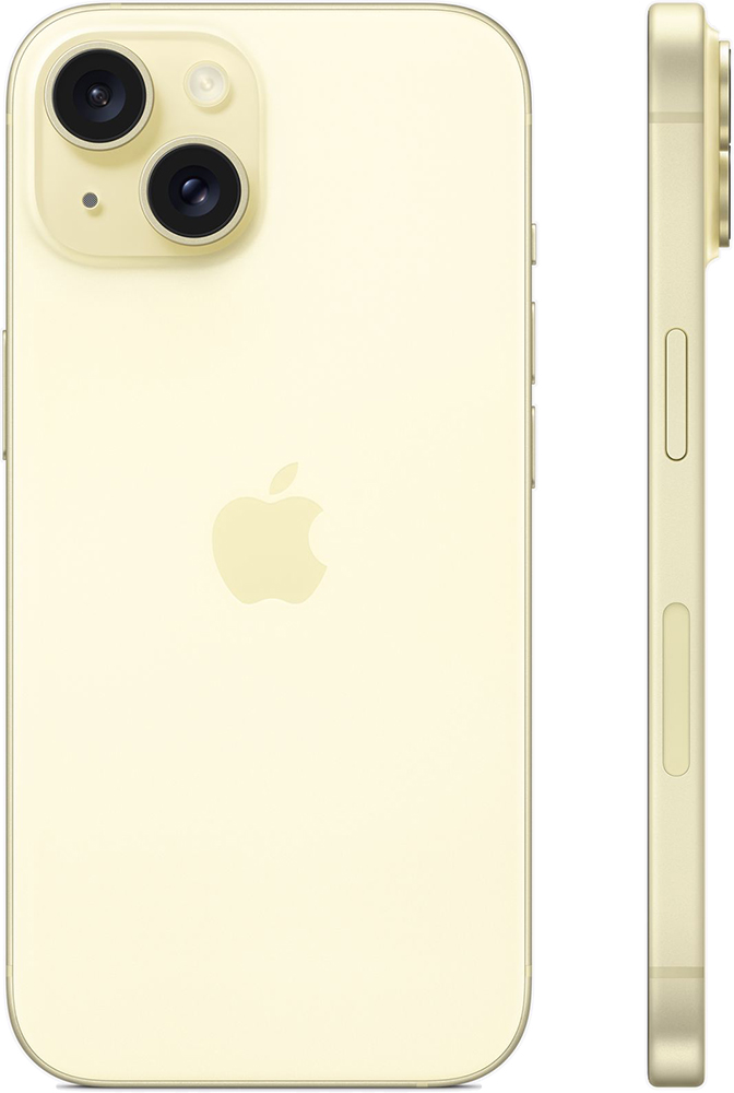 Apple iPhone 15 256Gb Yellow (1sim + eSim) (Без RuStore)