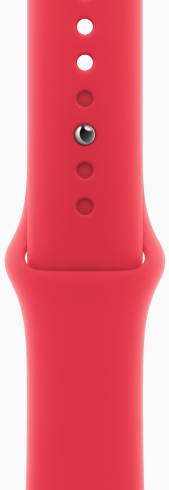 Apple Watch Series 9 GPS 41мм корпус из алюминия Красные + ремешок Sport Band Красный