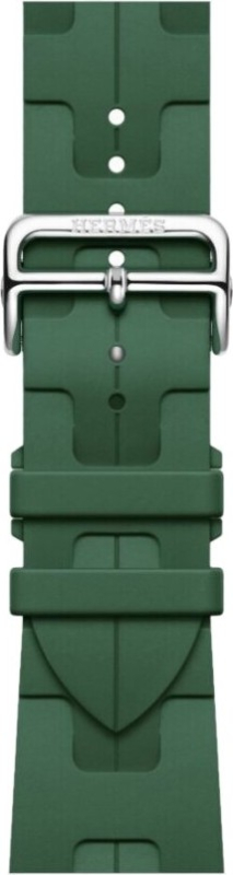 Apple Watch Ultra 2 Hermes GPS + Cellular, 49 мм, титановый корпус, резиновый ремешок зеленого цвета