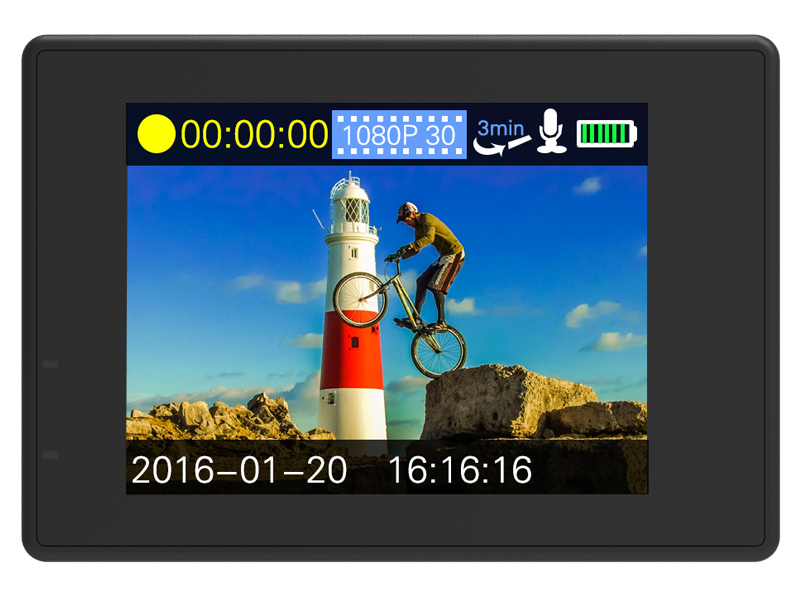 Экшн-камера SJCAM SJ4000 Wi-Fi, черный