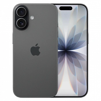 Смартфон Apple iPhone 17 256 ГБ чёрный (1sim + eSim) (Без RuStore)