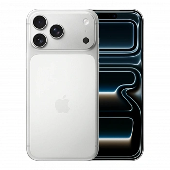 Смартфон Apple iPhone 17 Pro Max 512 ГБ серебристый (1sim + eSim) (Без RuStore)