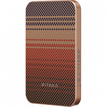 Беспроводное зарядное устройство Pitaka Power Bank Qi2, Sunset