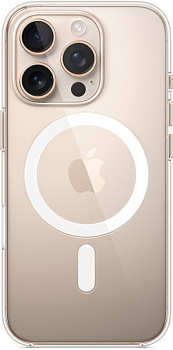 Чехол Apple для iPhone 16 Pro with MagSafe, прозрачный