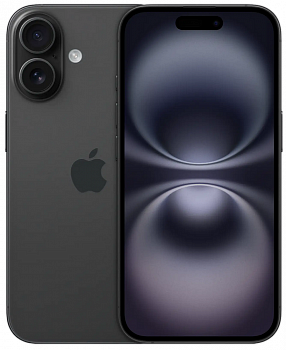 Apple iPhone 16 128Gb Black (1sim + eSim) (Без RuStore)